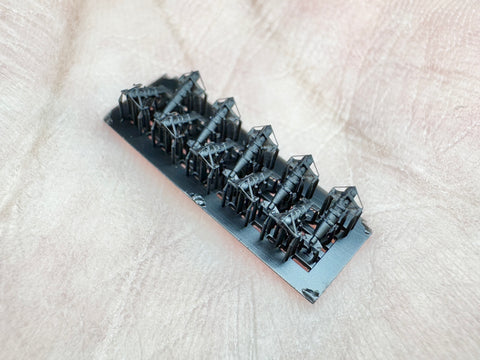 MUYIモデル R700066 1/700 日本海軍 巡洋艦用パラベーン 超精密3Dプリントキット（10個入り）