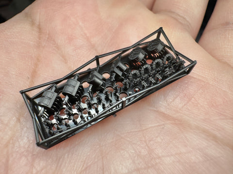 MUYIモデル R700083 1/700 ハセガワ／フジミ用「赤城」観測・射撃指揮装置（超精密3Dプリントキット・44パーツ）
