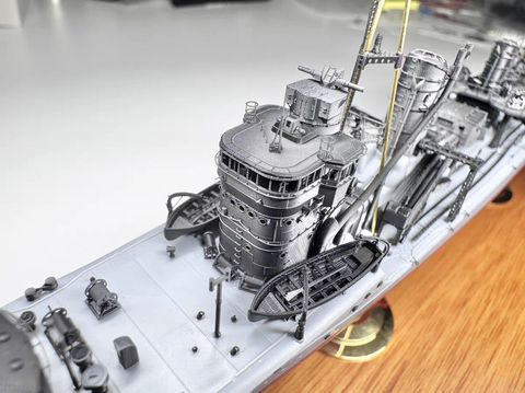 MUYIモデル T350001 1/350 日本海軍 雪風/陽炎 78032 超精密3Dプリントキット 1PCS(タミヤ用)