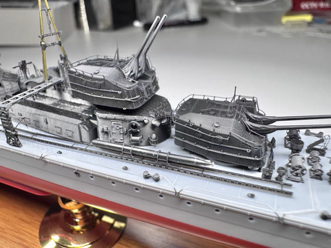 MUYIモデル T350001 1/350 日本海軍 雪風/陽炎 78032 超精密3Dプリントキット 1PCS(タミヤ用)