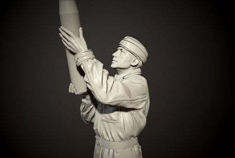 パンツァーアート FI35-104 1/35 WWIIドイツ 武装親衛隊 弾薬を装填する戦車兵 No.1