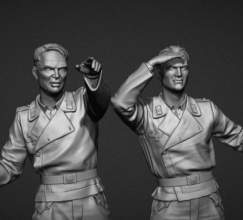 パンツァーアート FI35-112 1/35 WWIIドイツ 注意！戦闘爆撃機！2体セット