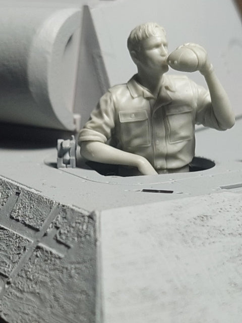 パンツァーアート FI35-271 1/35 武装親衛隊「パンサー」乗組員セット (ジタデル作戦)