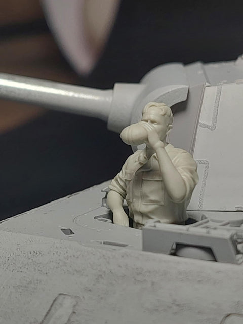 パンツァーアート FI35-271 1/35 武装親衛隊「パンサー」乗組員セット (ジタデル作戦)