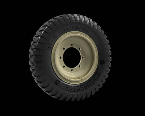 パンツァーアート RE16-001 1/16 Sd.Kfz 251D ロードホイール スペア付き (ゲレンデ)