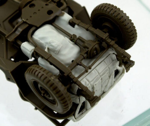 パンツァーアート RE35-713 1/35 WWIIアメリカ ウィリスジープ 冬季 キャンバス カバー