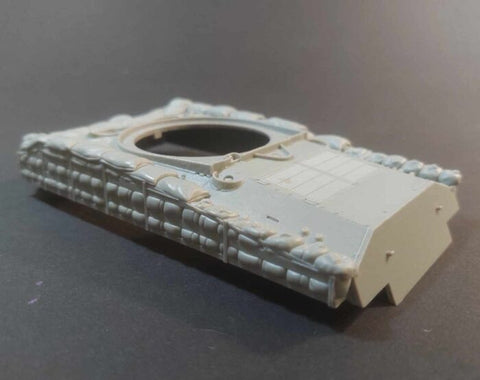パンツァーアート RE35-768 1/35 WWIIアメリカ シャーマン M4A3 VVSS車体 フレーム・サンドバッグアーマー付