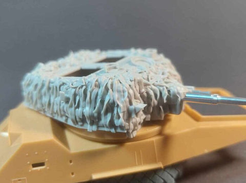 パンツァーアート RE35-800 1/35 WWIIイギリス ハンバー Mk IV 装甲車 砲塔 ヘシアンネット付