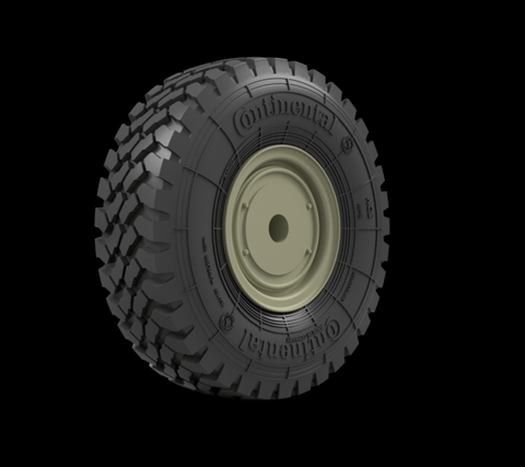 パンツァーアート RE35-817 1/35 MAN LKW 5t mil ロードホイール (コンチネンタル HCS)