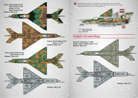 プリントスケール 72-009 1/72 Mig-21 "フィッシュベッド"