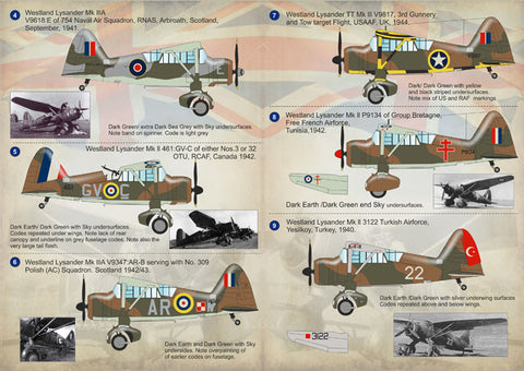 プリントスケール 72-129 1/72 ウェストランド ライサンダー