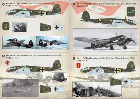 プリントスケール 72-163 1/72 ハインケル He111