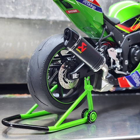 カレドモデル Q004 1/9 モーターサイクル用リアスタンド