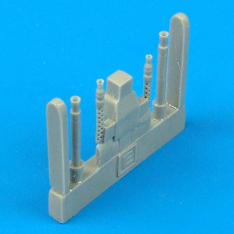 クイックブースト 48090 1/48 メッサーシュミット Bf109E 機関銃銃身(MG-17 7.92mmとMGFF 20mm)（タミヤ用）