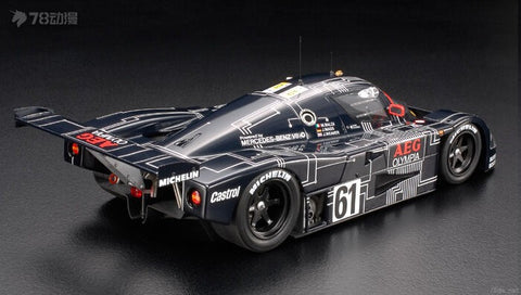 カレドモデル QS002 1/24 ザウバー・メルセデス C9 ル・マン・サーキット フラワーデカール 24310 (タミヤ用)