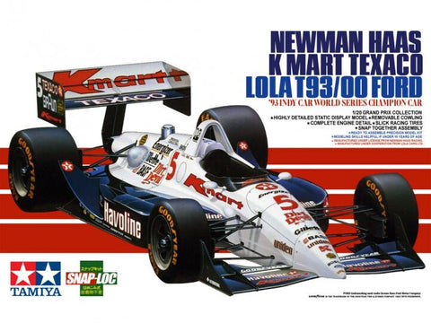 カレドモデル QS003 1/20 ニューマン・ハース Kマート テキサコ ローラ 93T/00 フォード デカール 20040 (タミヤ用)