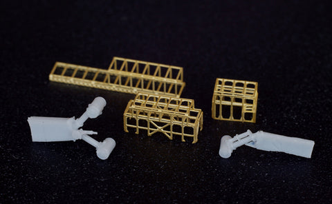 レインボーモデル Rb3544 1/350 日本海軍 爆雷架台 [3DP+PE]