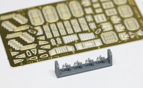 レインボーモデル Rb7137 1/700 日本海軍 艦艇用 電探 (Type 13/21/22) [1PE, 3DP*4]