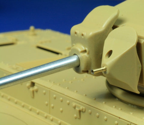 RBモデル 35B79 1/35 シャール B1 bis 75mm & 47mm & 7.5mm MG 砲身