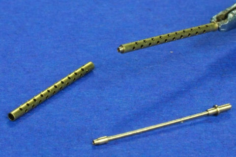 RBモデル 48AB01 1/48 0.5インチ M2 ブローニング 航空機用 銃身 2本入り