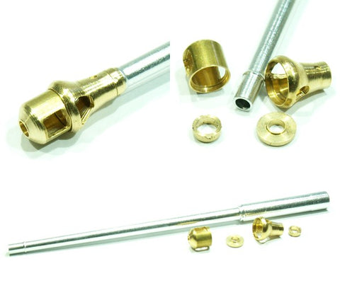 RBモデル 48B13 1/48 キングタイガー ヤークトパンサー 88mm KwK 43/3 L/71 初期型砲身 マズルブレーキ付