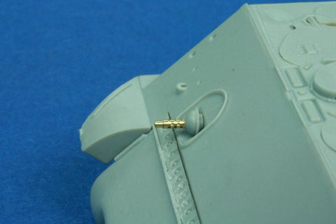 RBモデル 48B34 1/48 7,62mm ブローニング M1919 マシンガン 銃身