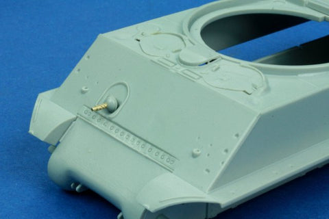 RBモデル 48B34 1/48 7,62mm ブローニング M1919 マシンガン 銃身