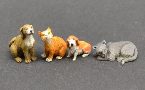 リアリティインスケール 35224 1/35 犬・猫セット