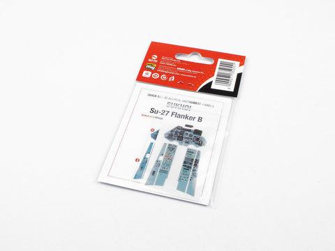 レッドフォックススタジオ RFSQS-32056 1/32 スホーイ Su-27 フランカー B (トランぺッター用)
