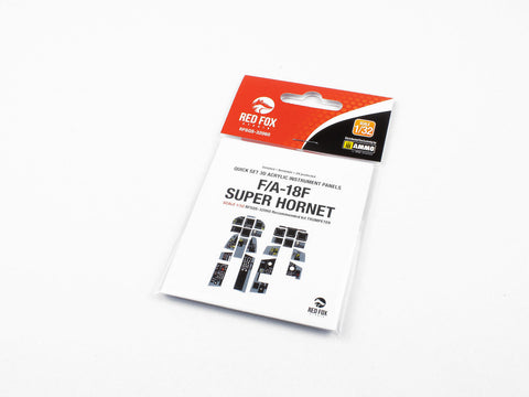 レッドフォックススタジオ RFSQS-32060 1/32 F/A-18F スーパーホーネット (トランぺッター用)