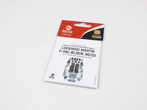 レッドフォックススタジオ RFSQS-32063 1/32 F-16C ブロック 30/32 (タミヤ用)