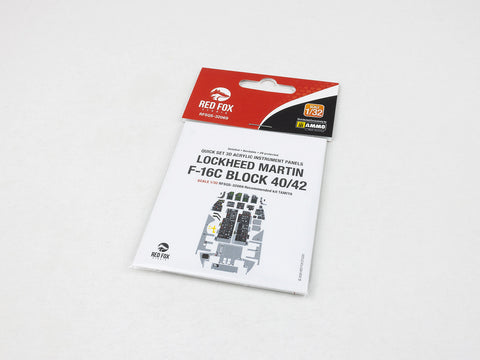 レッドフォックススタジオ RFSQS-32069 1/32 F-16C ブロック 40/42 (タミヤ用)
