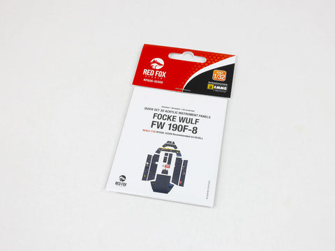 レッドフォックススタジオ RFSQS-32209 1/32 フォッケウルフ Fw 190F-8 (レベル用)