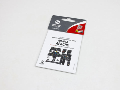 レッドフォックススタジオ RFSQS-35032 1/35 AH-64A アパッチ (トランぺッター用)