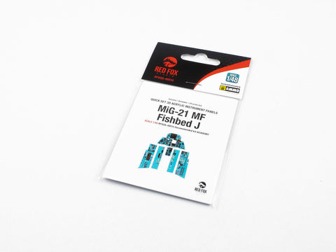 レッドフォックススタジオ RFSQS-48015 1/48 MiG-21MF フィッシュベッド J(アカデミー用)