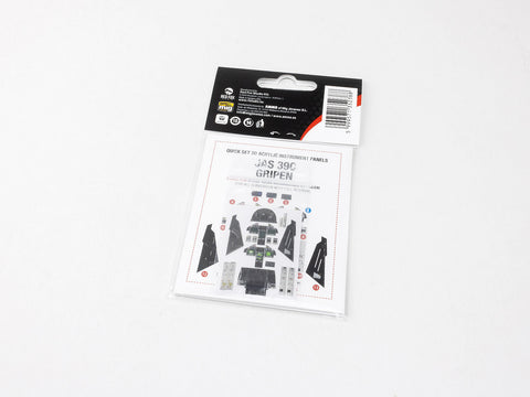 レッドフォックススタジオ RFSQS-48089 1/48 Jas-39C グリペン(イタレリ用)