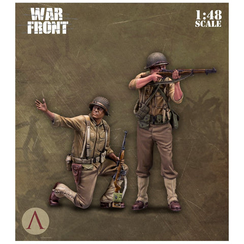 スケール75 SW48-009 1/ 48 アメリカ軍歩兵セット(2体)