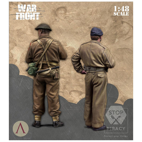 スケール75 SW48-010 1/ 48 イギリス軍セット(2体)