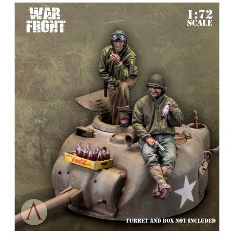 スケール75 SW72-005 1/72 アメリカ戦車兵セット (2体)