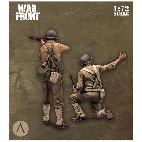 スケール75 SW72-009 1/72 アメリカ軍歩兵セット(2体)
