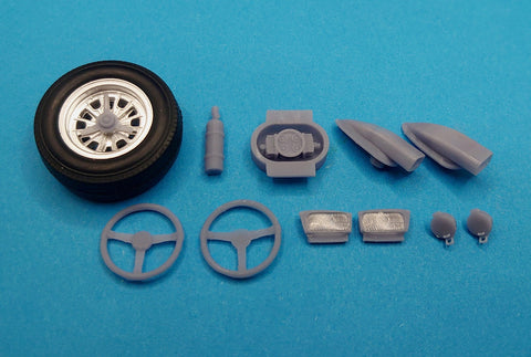 SDモデル SD-F02 1/24 フォード GT40 Mk.2 追加パーツ フジミ対応