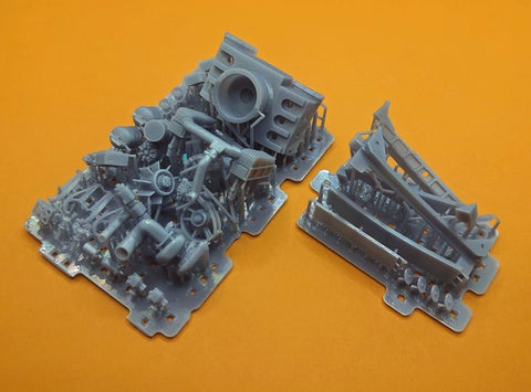SDモデル SD-P05+1 1/24 ポルシェ934 【タミヤ組込み・エンジン】 追加パーツ タミヤ対応