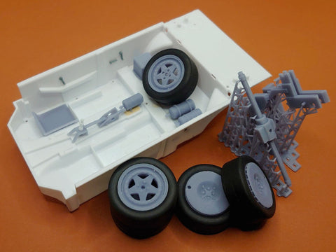 SDモデル SD-L02+1 1/24 デルタ16V 【1989サンレモ・ターマック】 追加パーツ ハセガワ対応