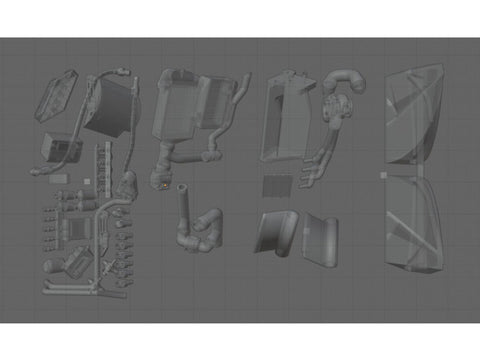 SDモデル SD-L04 1/24 ランチア デルタS4 追加パーツ BEEMAX対応