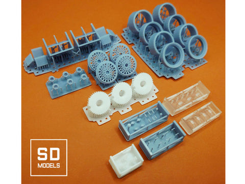 SDモデル SD-P02 1/24 ポルシェ956 プライベータ仕様 追加パーツ タミヤ対応