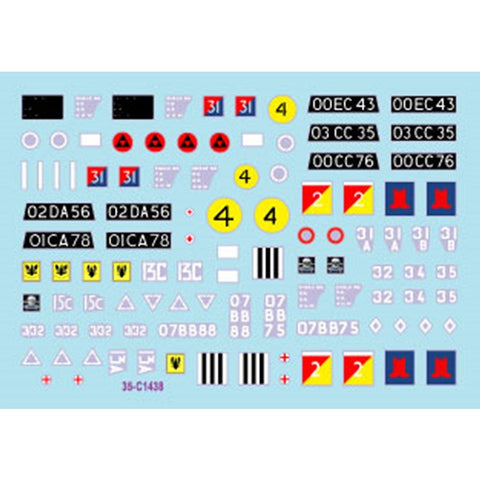 スターデカール 35-C1438 1/35 フェレット＆サラディン 北アイルランド紛争 フェレットMk.2/3＆サラディンMk.2