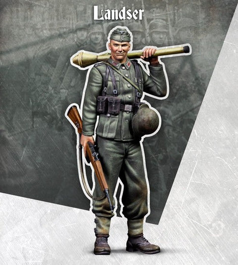 スケール75 SW35-018 1/35 ドイツ 小銃とパンツァーファーストを持つ兵士