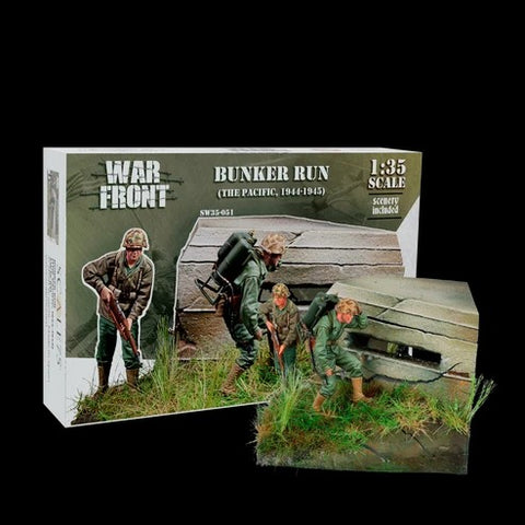 スケール75 SW35-051 1/35 バンカーラン（太平洋戦線1944-1945)