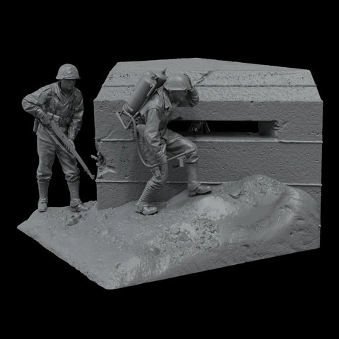 スケール75 SW35-051 1/35 バンカーラン（太平洋戦線1944-1945)