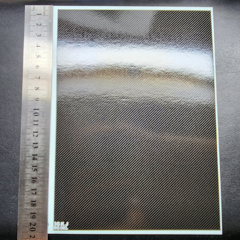 カレドモデル T010 ツイルカーボンファイバーデカール XLサイズ (145×200mm)